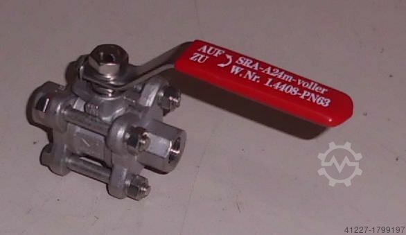 Kugelhahn Innengewinde Edelstahl DN8 R 1/4 Zoll