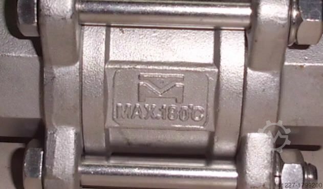 Kugelhahn Innengewinde Edelstahl DN25