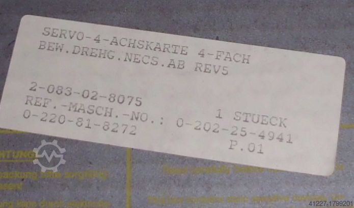 Servo 4-axis Homag 2