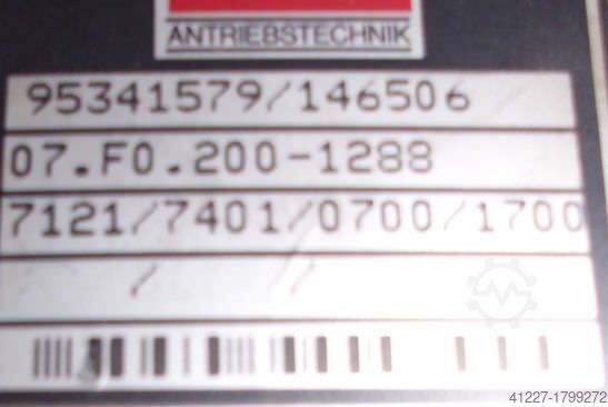 Frekvensomvandlare 0,75 kW KEB 07.F0.200-1288