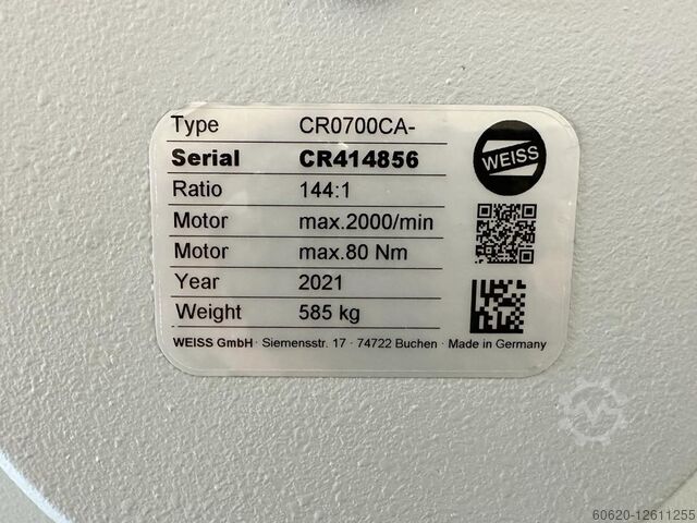 Positioneermachine WEISS CR0700CA