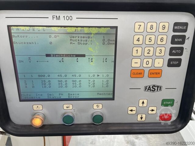 Schwenkbiegemaschine, Abkantbank, Blechbiegemaschine FASTI 2095-25-2,5