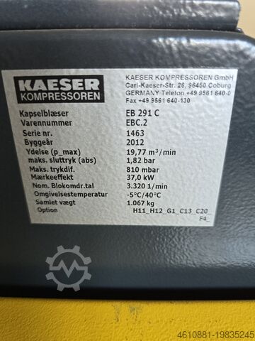 Suflantă rotativă Kaeser EB291C