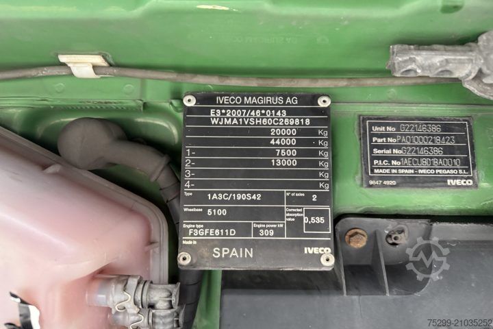 Camión caja Iveco 190S42 Stralis 4x2 Koffer/HB / Swiss-Vehicle