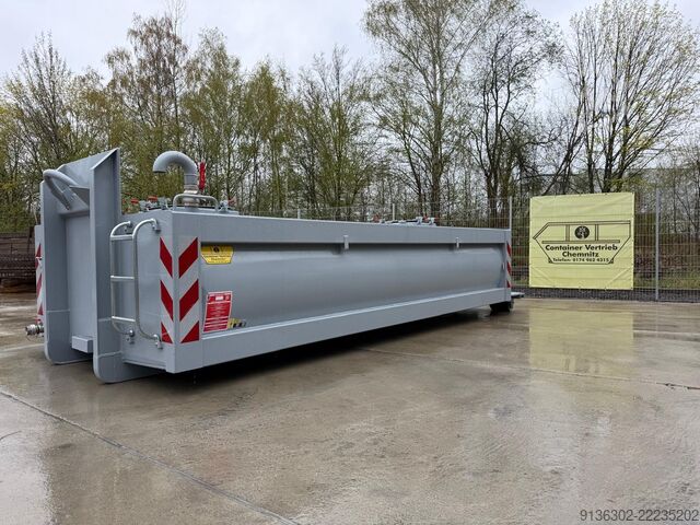 Contentor rolante tanque de água, reservatório de água Container-Vertrieb-Chemnitz Wassertank Abrollcontainer