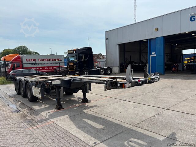 Transporte de contentores D-TEC VCC-01 / 3x Extendable / BPW / 1x Lift Axle