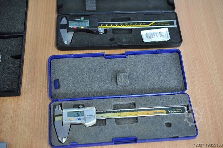 Digitaler Tiefenmessschieber,Schieblehre Mitutoyo, Garant, Expert Konvolut Schieblehren
