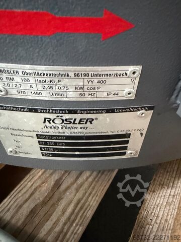 Máquina de acabamento vibratório Rösler R 320 EC