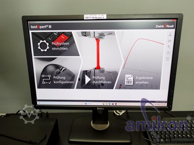 Máquina de ensaio de materiais Zwick/Roell (100 kN) BTC-FR100SW.A4K u. Hochtemperaturofen