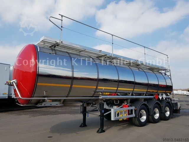 Ημιρυμουλκούμενο βυτιοφόρο KÄSSBOHRER Chemieauflieger STC 30m³ AUCH MIETE