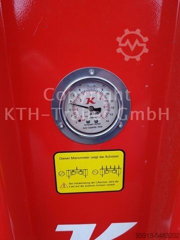 Dieplader oplegger KÄSSBOHRER Tieflader Lowbed SLA 4 Extandable