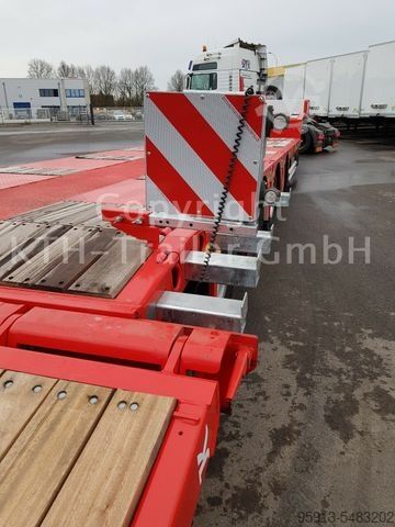 Dieplader oplegger KÄSSBOHRER Tieflader Lowbed SLA 4 Extandable