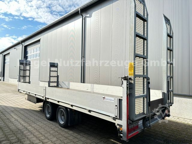 Remolque de plataforma baja WAGNER WTT10T *Überfahrbar*