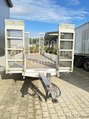 Remolque de plataforma baja WAGNER WTT10T *Überfahrbar*