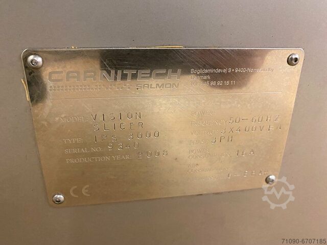 Trancheuse CARNITECH VISION SLICER IPS 3000