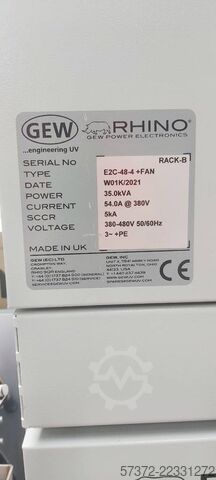 Instalación de secado UV GEW E2C