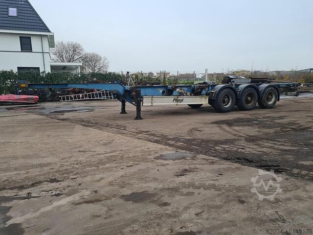 Konténerszállítás Fliegl SDS 390C |  SAF drum | Rear extendible