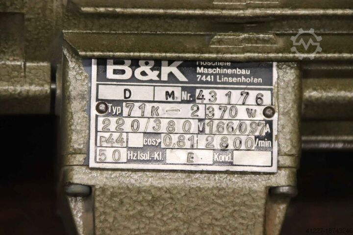 Electric motor 0.37 kW 2800 rpm B&K 1LA2026-4AB
