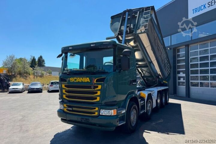 Speciale doeleinden vrachtwagen SCANIA G490 10x4 Thermokipper