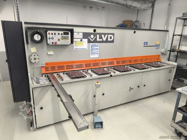 Hydraulische guillotineschaar LVD CS 06/31