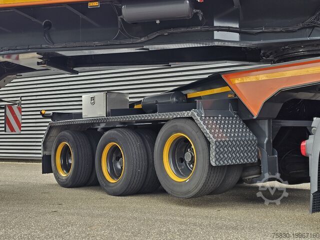 Încărcător redus Faymonville STBZ-5VA + 3 AXLE JEEP DOLLY / EXTENDABLE / REM...