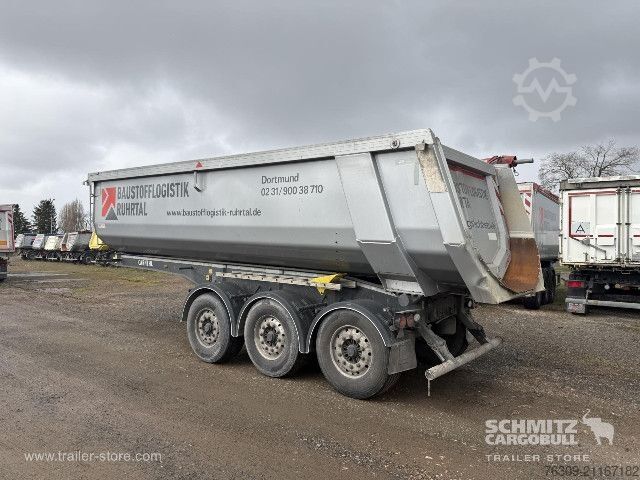 Tiptrailer Carnehl Kipper Alukastenmulde 24m³