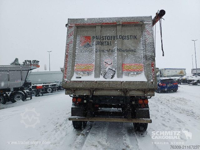 Tiptrailer Carnehl Kipper Alukastenmulde 35m³