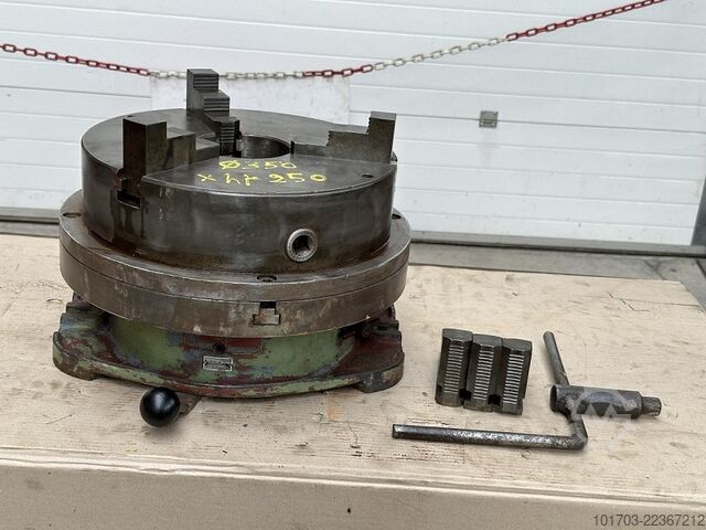 Horizontal/vertical rotary table Diviseur horizontal / vertical Ø 350 mm