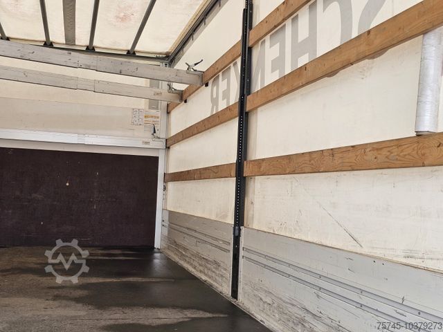 Flatbed truck with tarp VOLVO FL 280 *16 T *1,5 T LBW *