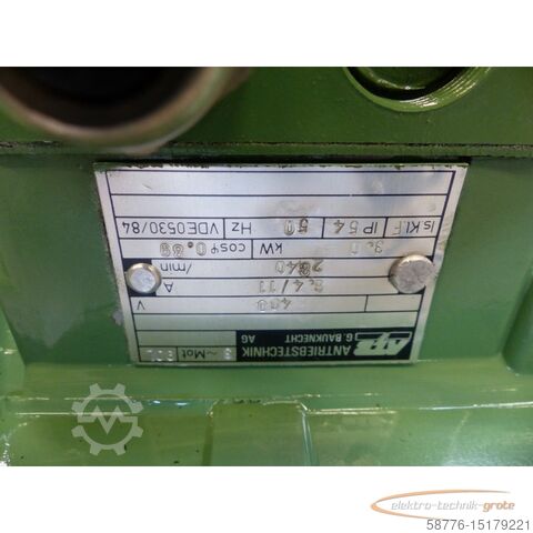 Besturingsunit ATB Motor - 400V / 2840 RPM / 6,4 / 11 A - IP54 / 50Hz mit Pumpe - Länge 120cm