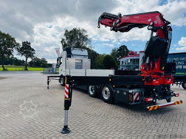 Spezial-LKW VOLVO FH 540 6x2 Container Fassi F545 Heck