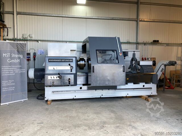 Centrális esztergapad VDF Boehringer DUE800