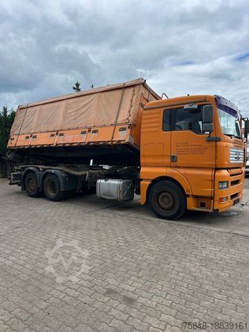 Driezijdige kipper MAN TGA 26.460 6x2 Getreidekipper-Schalter-Deutsch