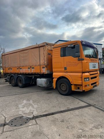 Driezijdige kipper MAN TGA 26.460 6x2 Getreidekipper-Schalter-Deutsch