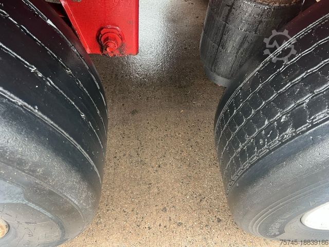 Arbejdsplatform sættevogn KRONE SD * PALETTENKASTEN * 10x RUNGEN * STAHLMATTEN