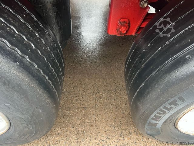 Arbejdsplatform sættevogn KRONE SD * PALETTENKASTEN * 10x RUNGEN * STAHLMATTEN