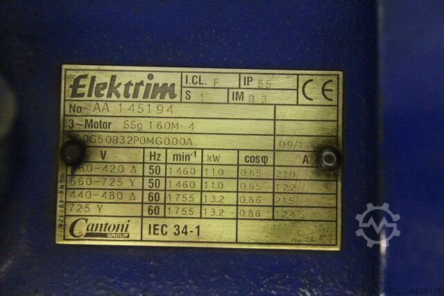 Elektromos motor 11 kW 1460 RPM Elektrim SSg 160M-4