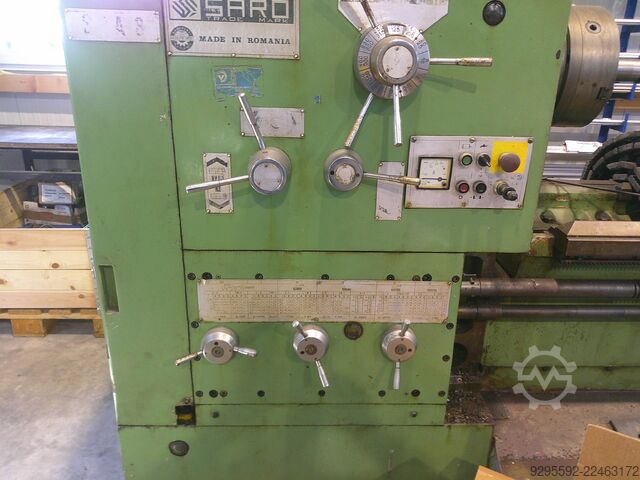 Tornio a mandrino passante SARO SPA8X3000