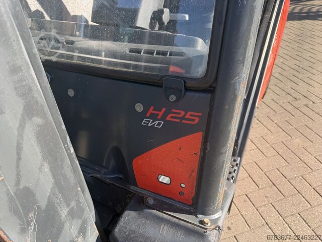 Carrello elevatore LINDE H25D-02 duplo300 FREELIFT/SIDESHIFT 2014, 4200 ore, DIESEL LINDE H25D-02 duplo300 FREELIFT/SIDESHIFT 2014 4200uur DIESEL