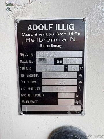 Macchina termoformatrice Adolf Illig SB 53C-6