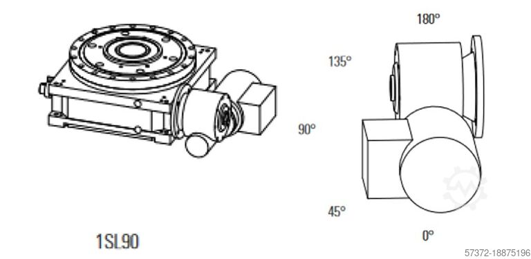 Περιστροφικό τραπέζι ευθυγράμμισης Taktomat TT315-04-270-RH-20