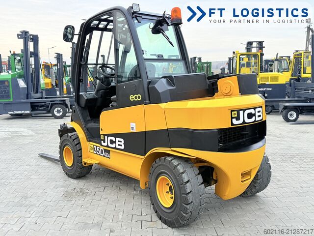 ładowarka teleskopowa JCB TLT 35D 4X4 CABIN POSITIONER NEW TIRES