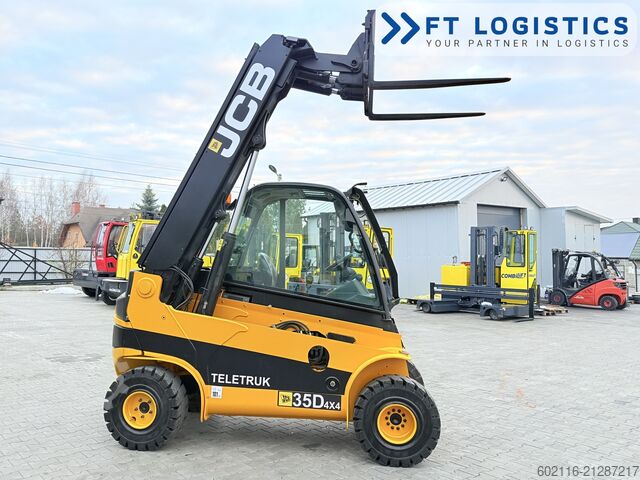 ładowarka teleskopowa JCB TLT 35D 4X4 CABIN POSITIONER NEW TIRES