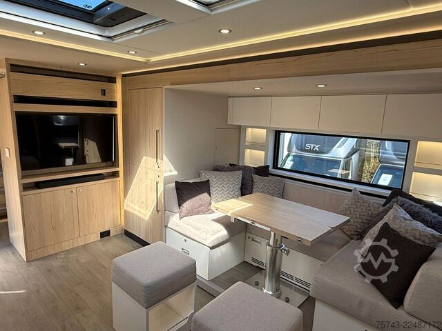 Kamp prikolica/kamper MERCEDES-BENZ Actros 2651 STX Motorhome mit Heckgarage