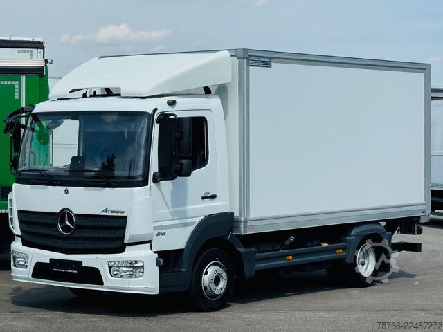 Vrachtwagen met bakwagen MERCEDES-BENZ ATEGO 818 L / LBW / KAMERA / 4.45 m KOFFER