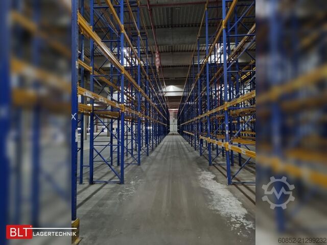 Regał wysokiego składowania, regał przemysłowy, regał wysokiego składu Jungheinrich Delta - 30,9 lfm, Höhe 7,5m Boden + 3 Ebenen | Fachlast 2700 kg