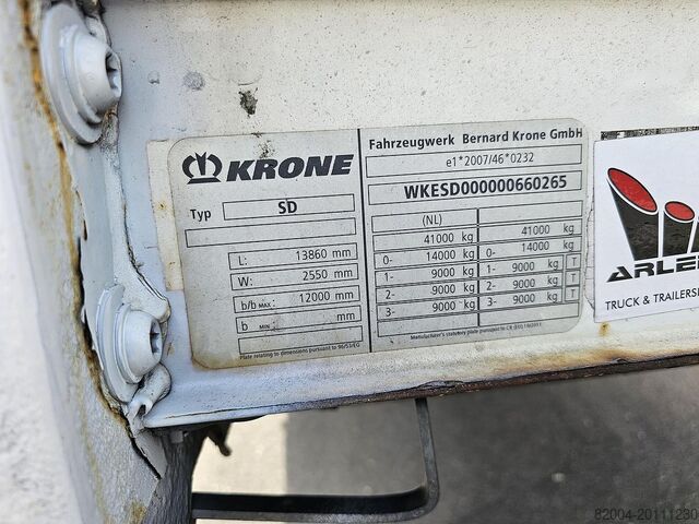 2015 KRONE SD | Holland utánfutó | VALKX | APK / TÜV | Új ponyvák. KRONE SD | DUTCH TRAILER|VALKX| APK / TUV ...