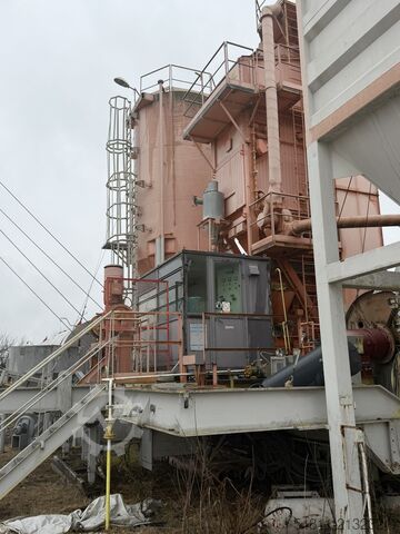 Asfaltblandningsanläggning Ermont RB160 mobile bath mix plant
