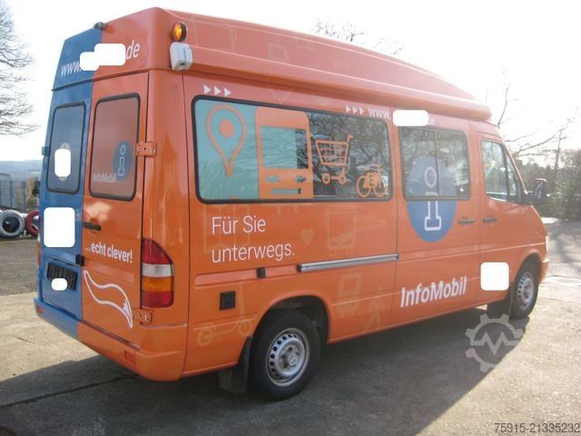 Kamper kombi MERCEDES-BENZ 212 D Sprinter Vollautomatik Infomobil /94.000KM