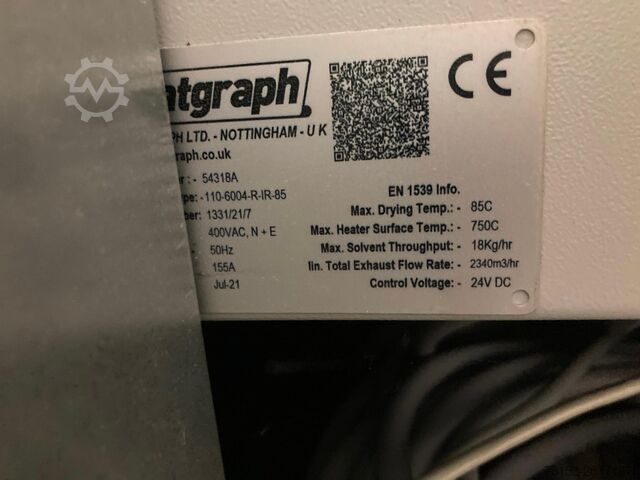 Zeefdrukmachine met droger Thieme Natgraph 3030/20H Vision